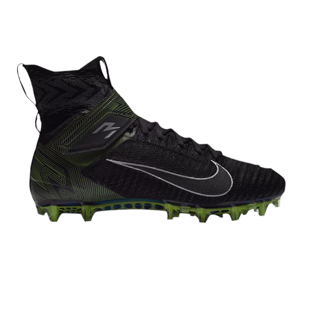 Russell Wilson x Nike Alpha Menace Elite 2 Black Green