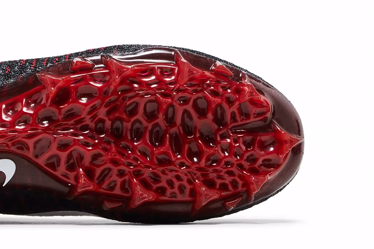 Nike Alpha Menace Elite 2 Black Red, view 6