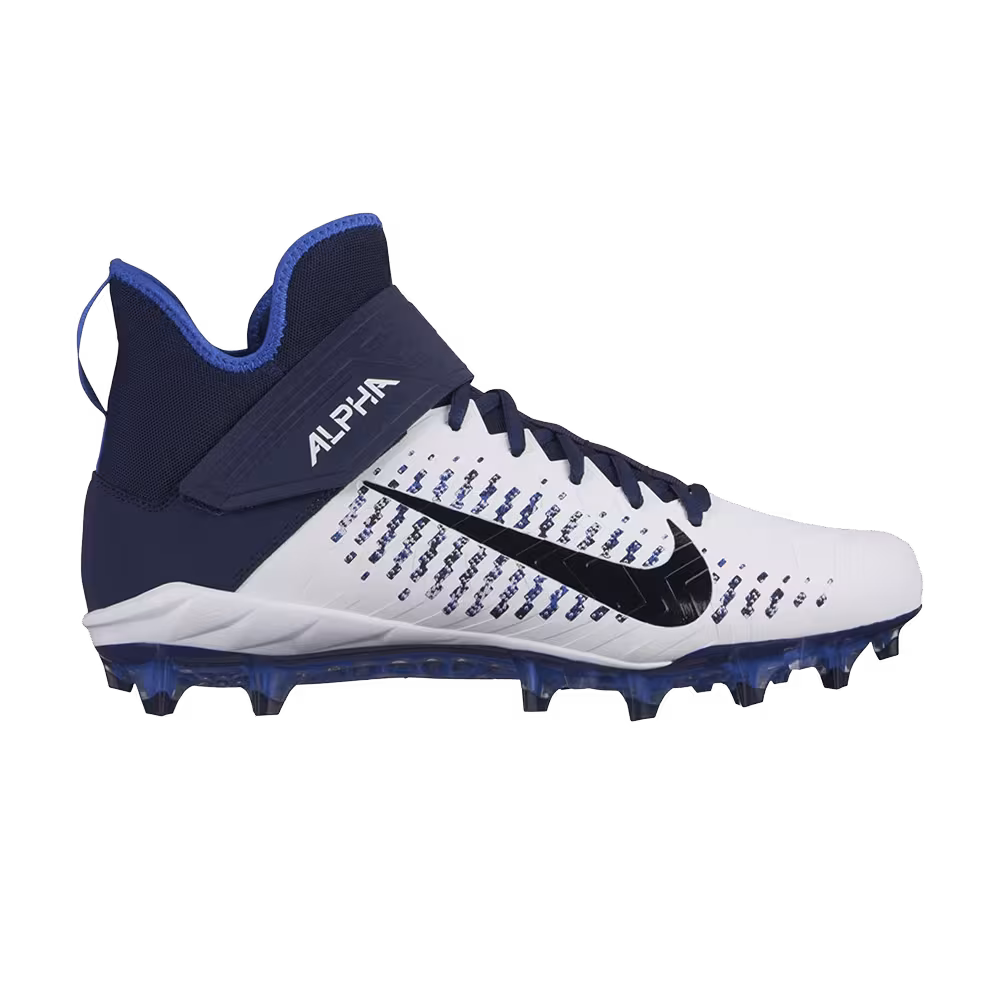 Nike Alpha Menace Pro 2 Mid White Navy