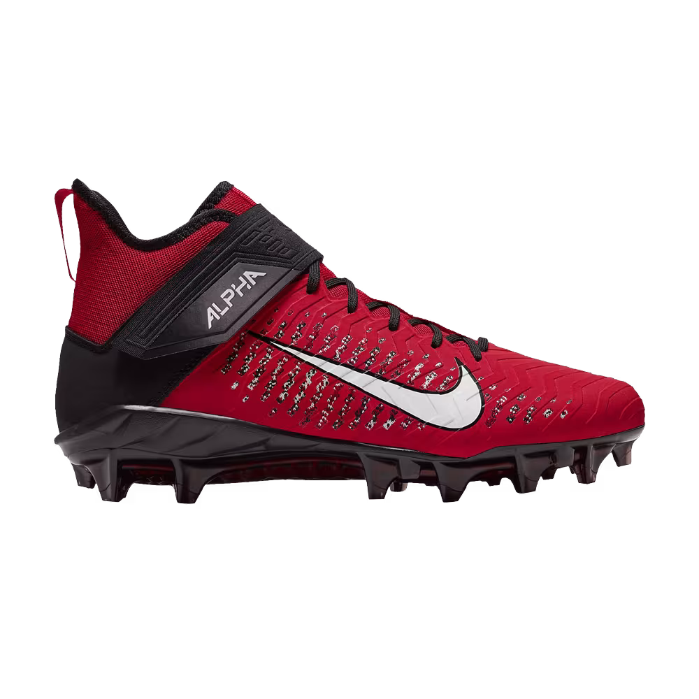 Nike Alpha Menace Pro 2 Mid University Red Black