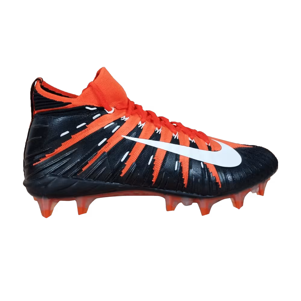 Nike Alpha Menace Elite Flyknit FG Black Orange