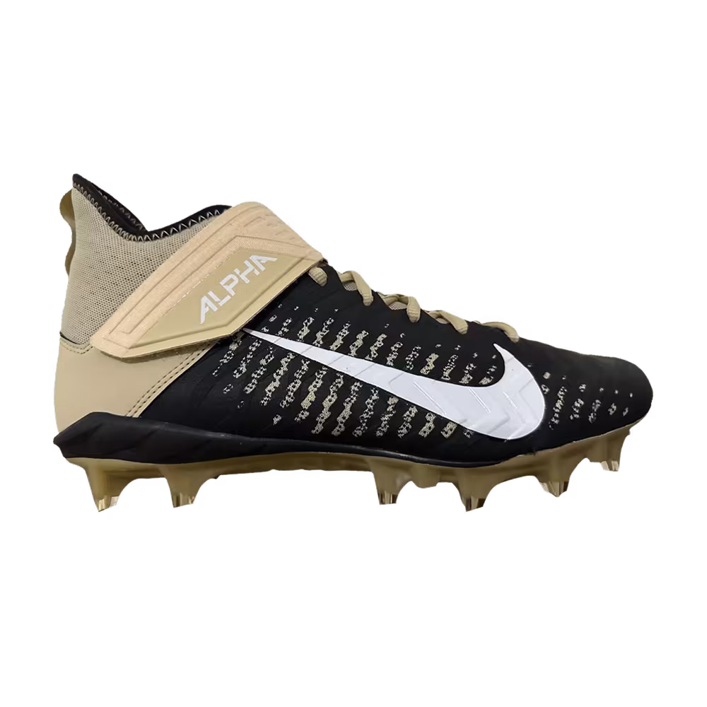 Nike Alpha Menace Pro 2 Mid Black Gold