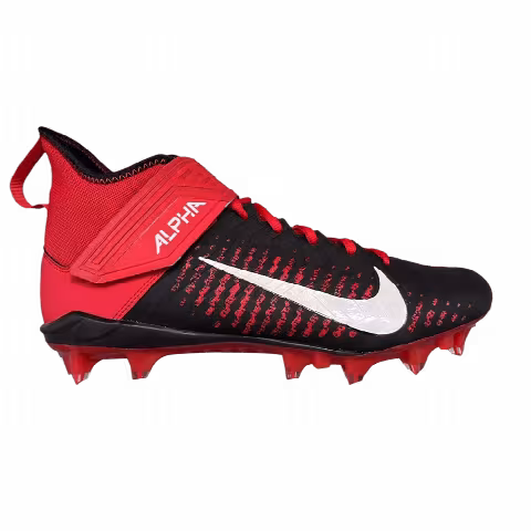 Nike Alpha Menace Pro 2 Mid 'Black University Red'