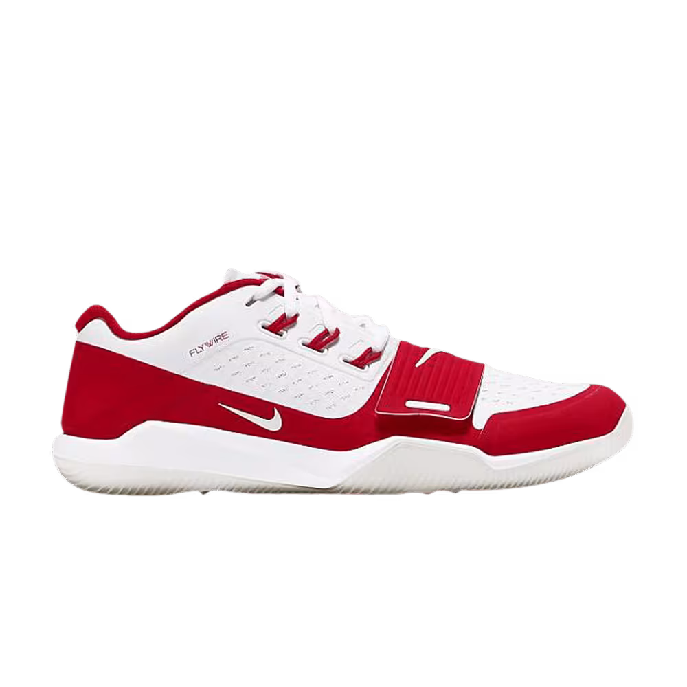 Nike Alpha Menace Turf Low White University Red