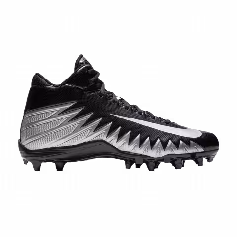 Nike Alpha Menace Varsity Mid 'Black Metallic Silver'