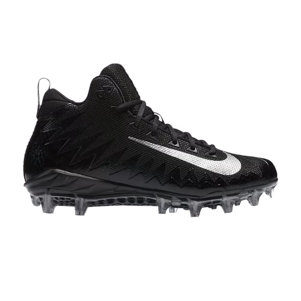 Nike Alpha Menace Pro Mid Black Metallic Silver
