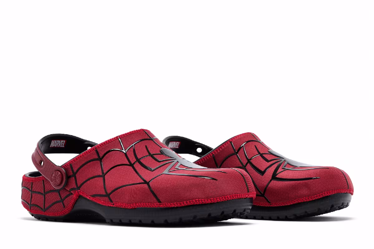 Marvel x Crocs Classic Clog Spiderman Neo, view 9