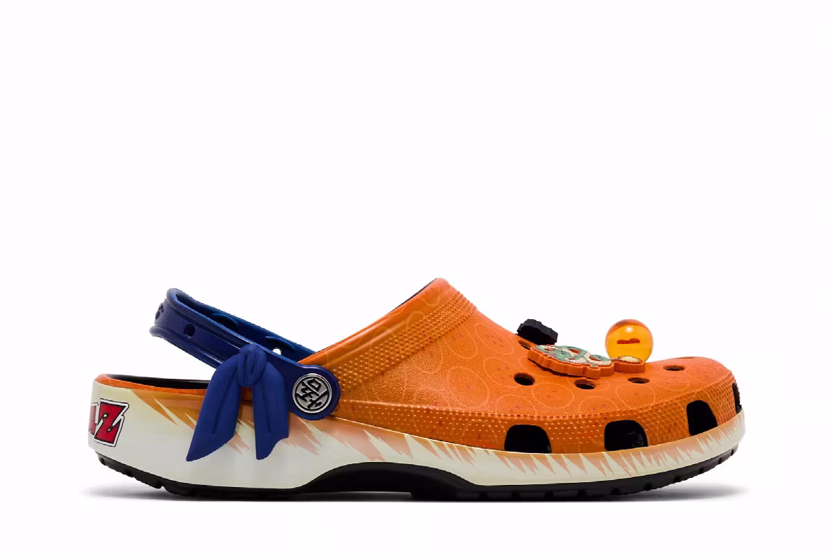 Men's Dragon Ball Z x Crocs Classic Clog Son Goku, view 2