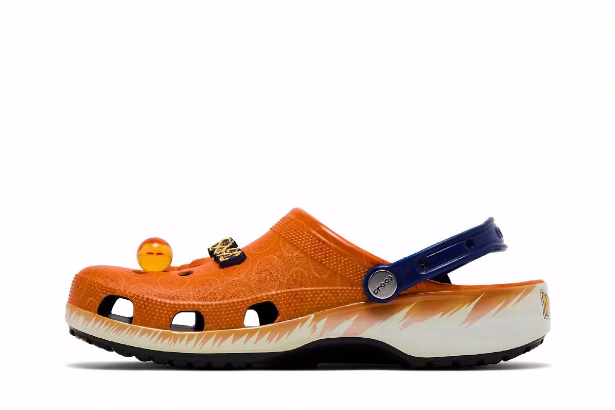 Men's Dragon Ball Z x Crocs Classic Clog Son Goku, view 4