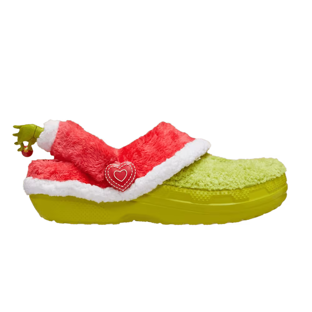 The Grinch x Crocs Classic Lined Clog Stealing Christmas