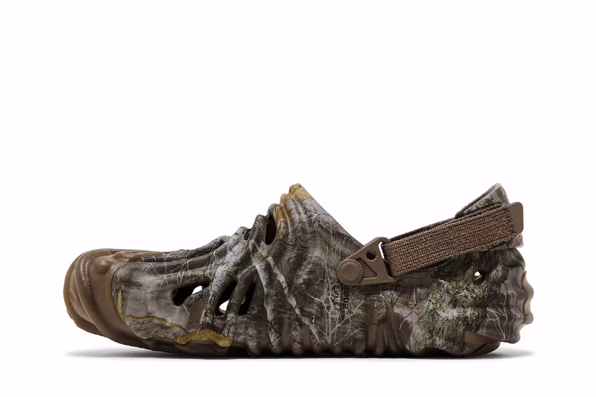Salehe Bembury x Realtree x Crocs Pollex Clog Edge Camo, view 4