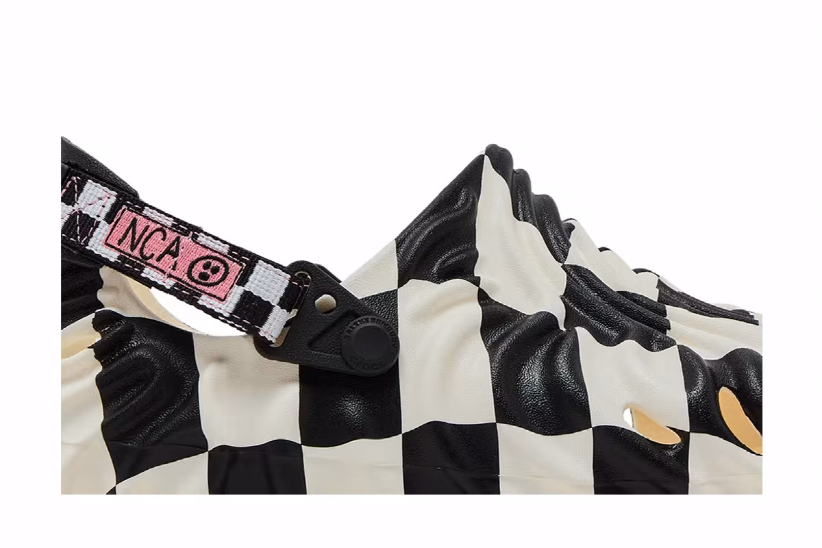 Nina Chanel Abney x Salehe Bembury x Crocs Pollex Clog Checkerboard, view 3