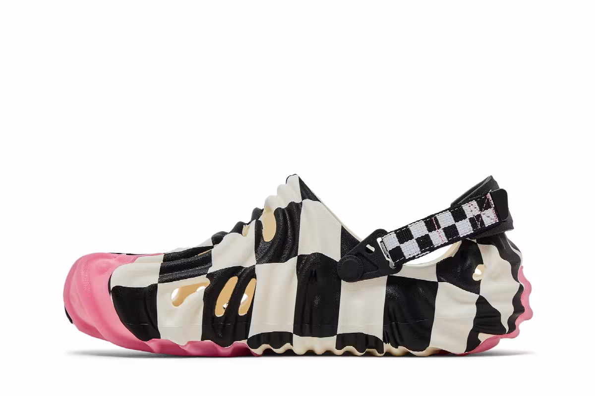 Nina Chanel Abney x Salehe Bembury x Crocs Pollex Clog Checkerboard, view 4