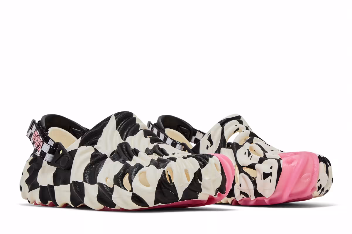 Nina Chanel Abney x Salehe Bembury x Crocs Pollex Clog Checkerboard, view 9