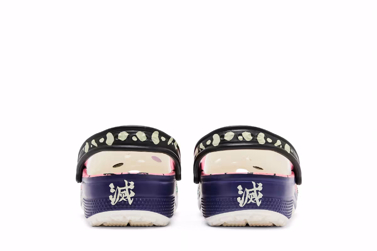 Demon Slayer x Crocs Classic Clog Shinobu Kocho, view 7