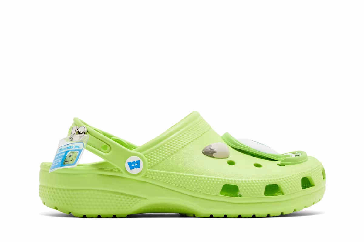 Monsters Inc. x Crocs Classic Clog Mike Wazowski, view 2