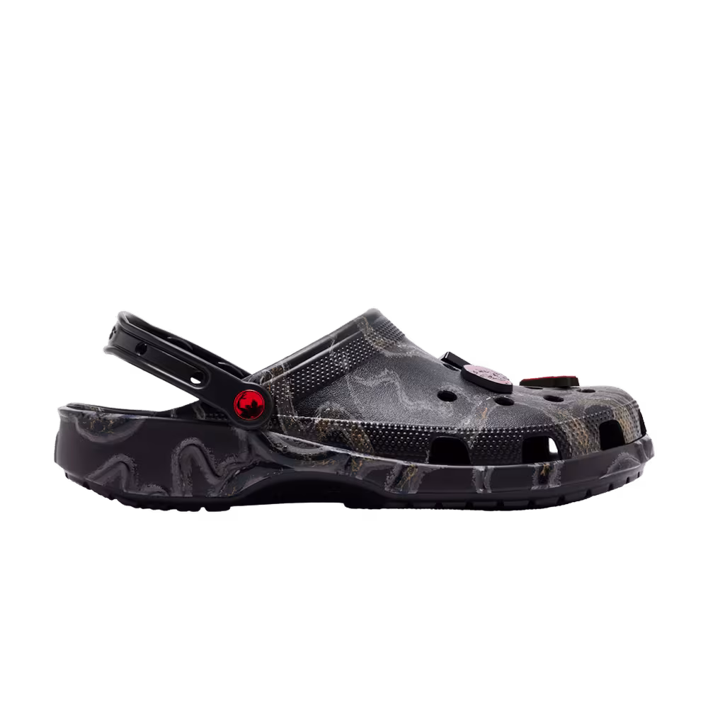 Stranger Things x Crocs Classic Clog Black Red