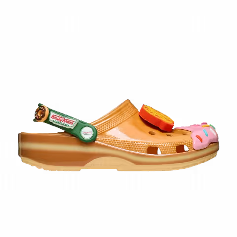 Krispy Kreme x Crocs Classic Clog 'Glazed Doughnut'