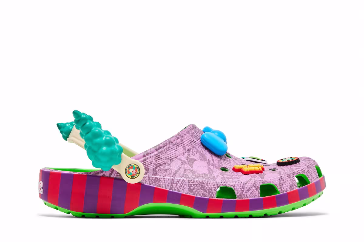 The Simpsons x Crocs Classic Clog Krusty the Clown, view 2