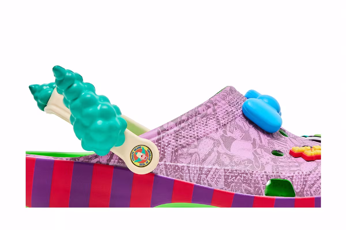 The Simpsons x Crocs Classic Clog Krusty the Clown, view 3