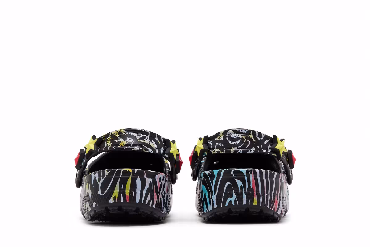 Slawn x Crocs Classic Clog Black, view 7