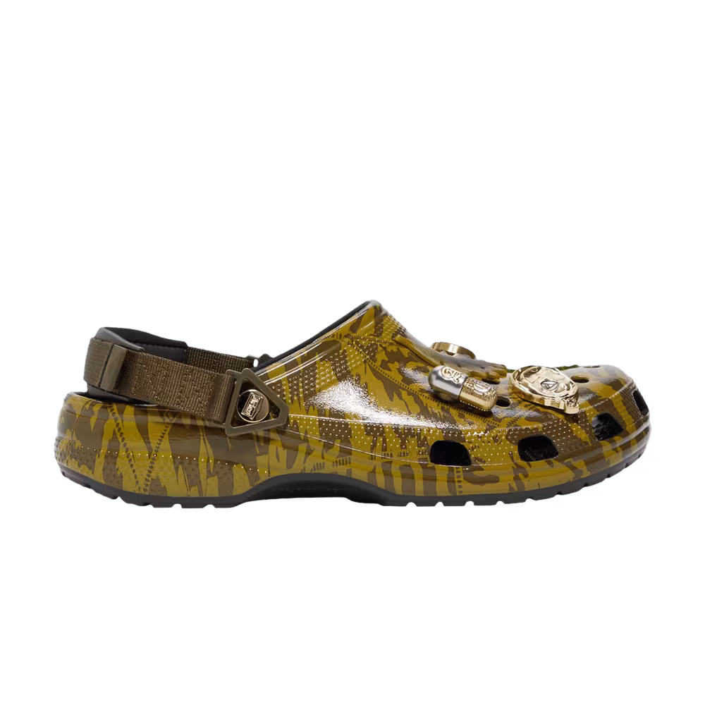 Aries x Crocs Classic Clog Dark Algae