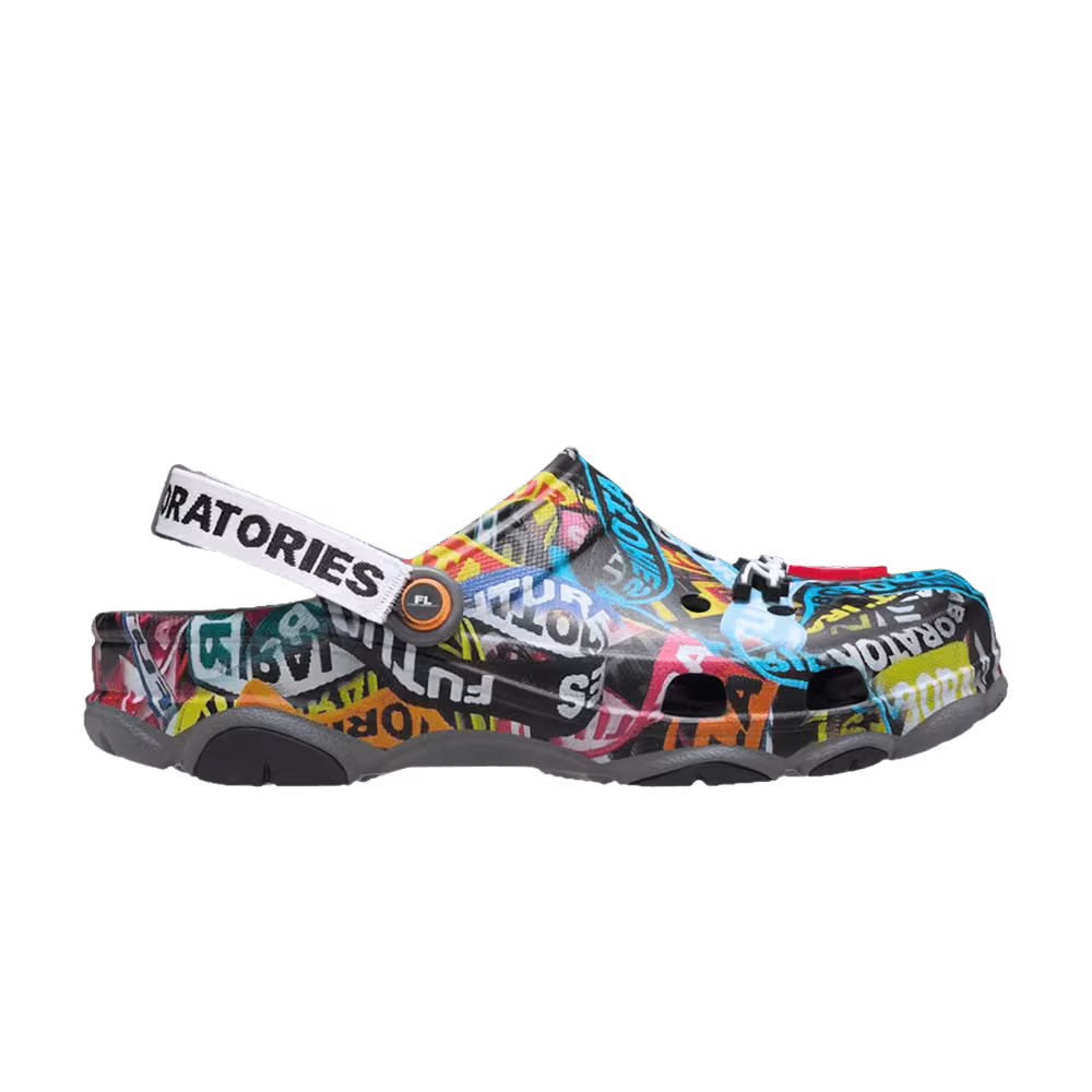 Futura Laboratories x Crocs All-Terrain Clog Flanyard