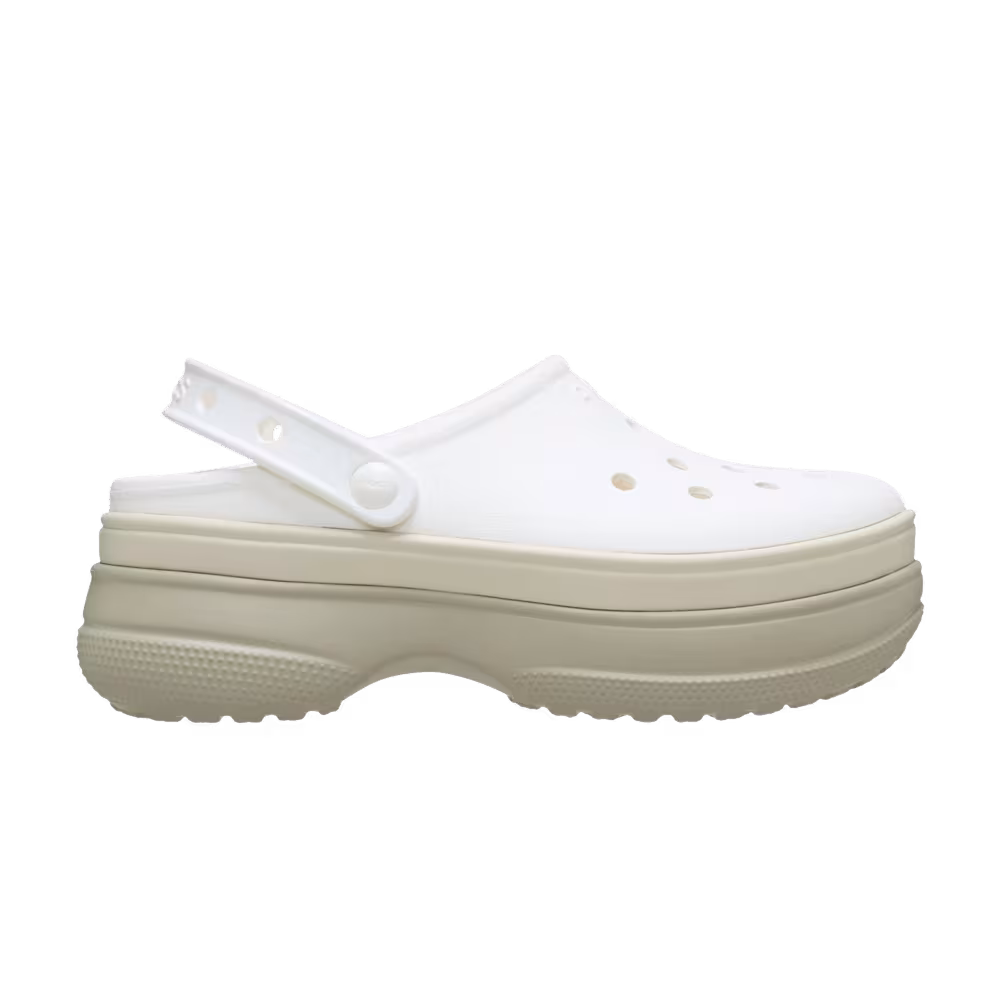 Crocs Classic Stacked Clog Chalk