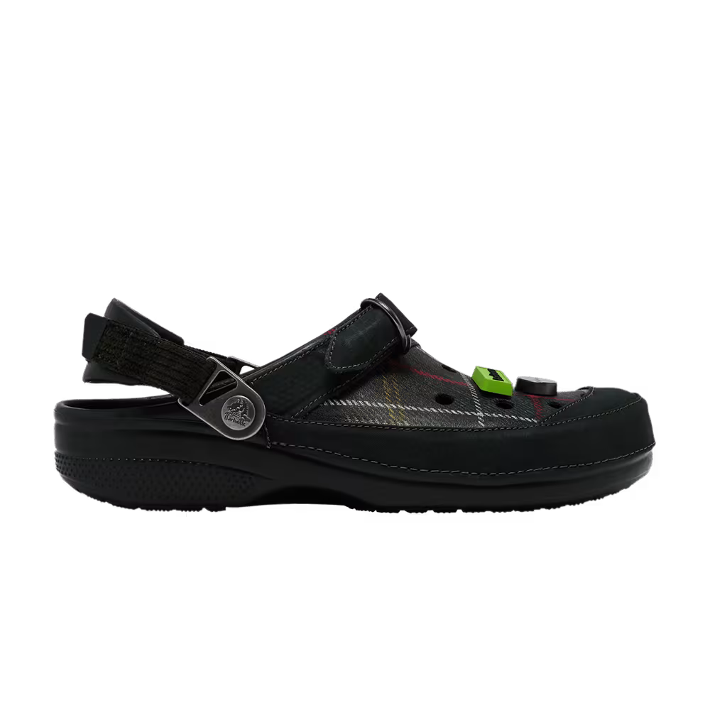 Barbour x Crocs Classic Clog Kelp Plaid