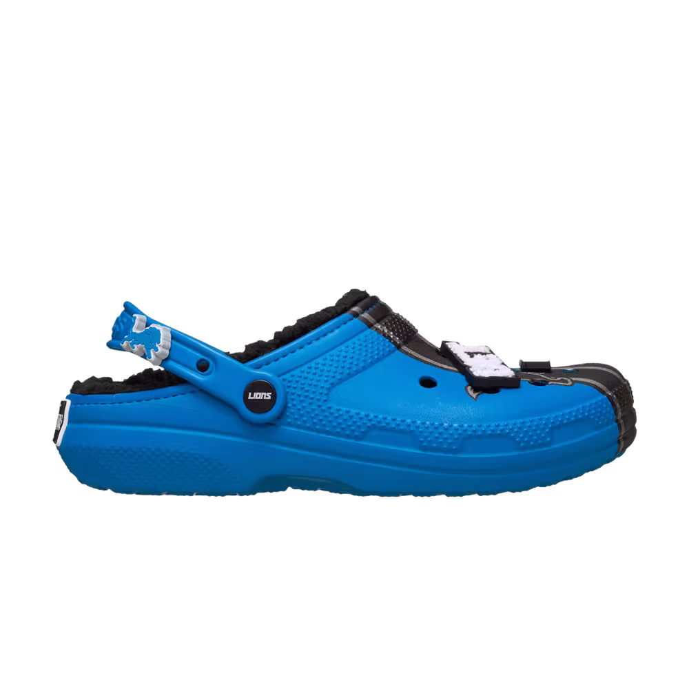 NFL x Crocs Classic Lined Clog Detroit Lions