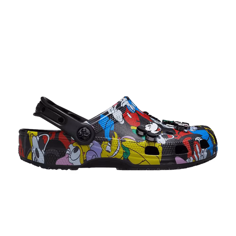 Disney x Crocs Classic Clog Mickey & Friends - Multi Black