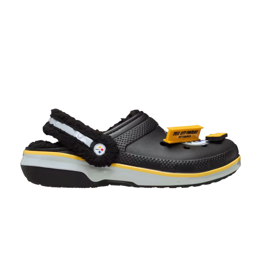 NFL x Crocs Classic Lined Clog Pittsburgh Steelers