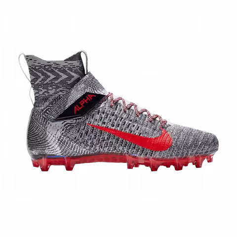 Nike Alpha Menace Elite 2 'Grey Bright Crimson'