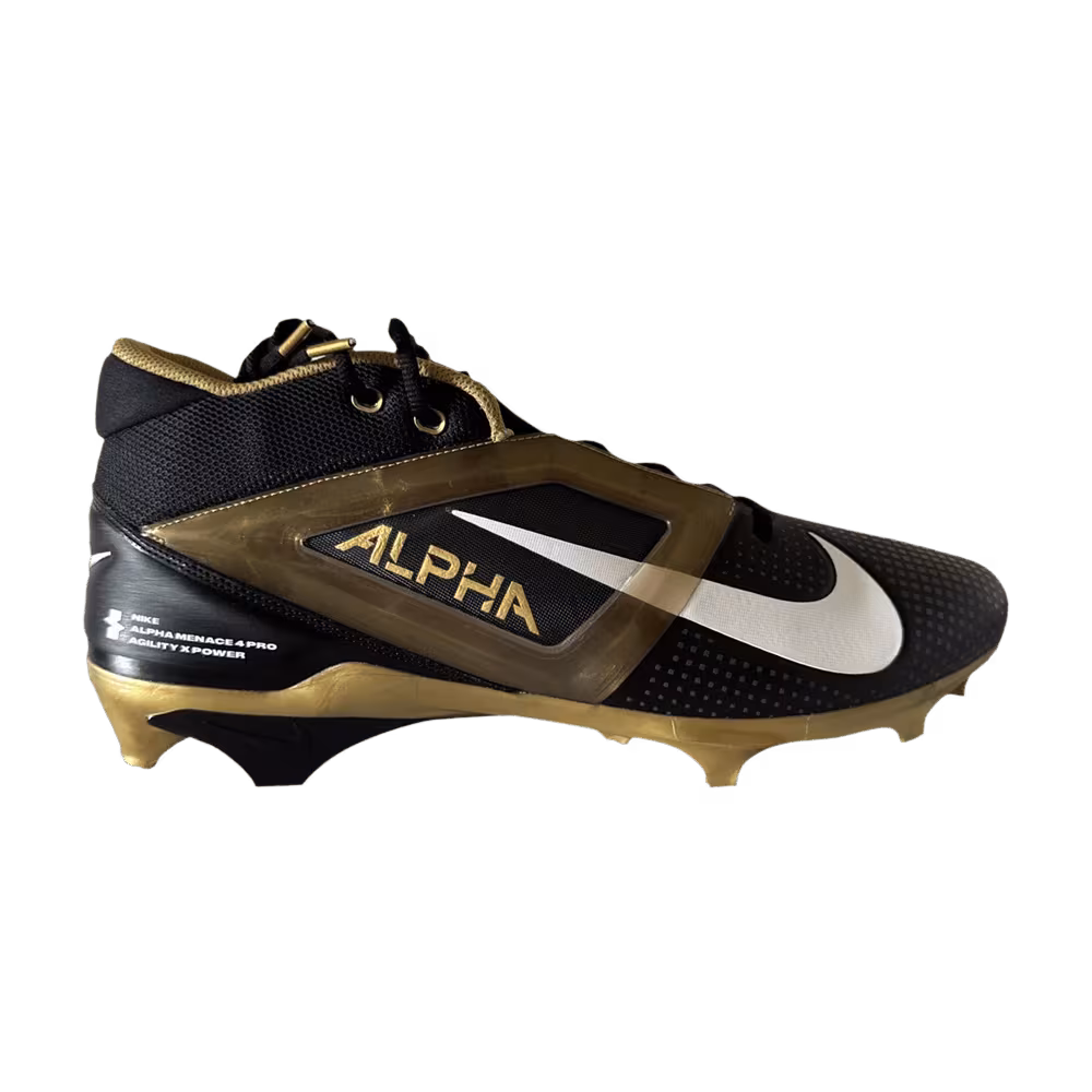 Nike Alpha Menace 4 Pro Black Metallic Gold
