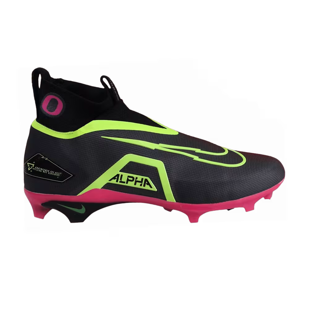 Nike Alpha Menace Elite 3 Wide SMU Oregon - Breast Cancer Awareness