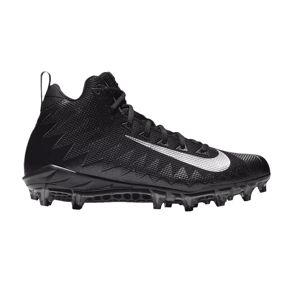 Nike Alpha Menace Pro Mid Black Metallic Silver