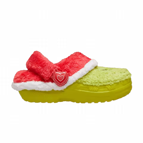 The Grinch x Crocs Classic Lined Clog Kids 'Stealing Christmas'