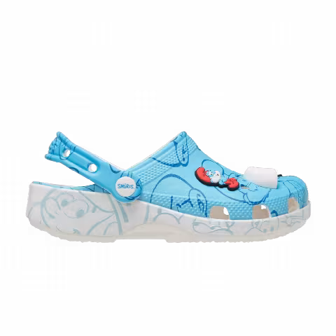 The Smurfs x Crocs Classic Clog Kids 'Allover Print'