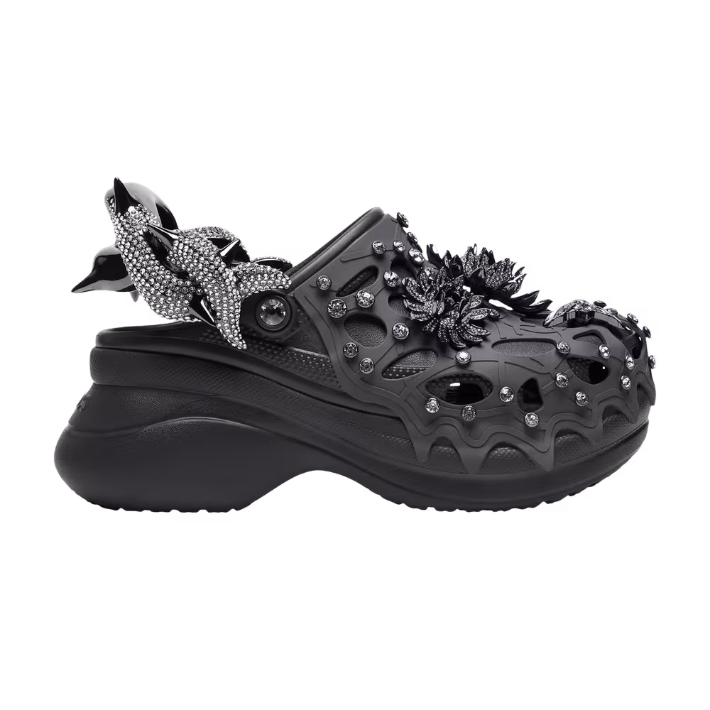 Swarovski x Crocs Women's Classic Bae Clog Black