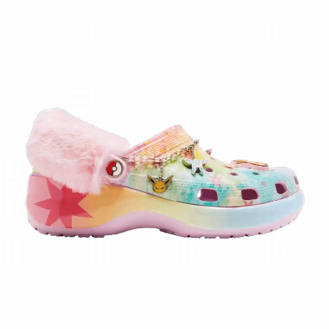 Pokémon x Crocs Wmns Classic Platform Clog 'Eevee'