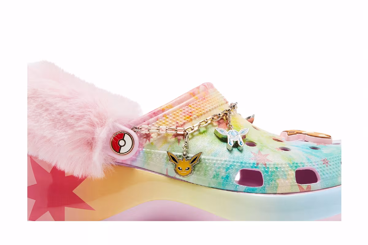 Pokémon x Crocs Women's Classic Platform Clog Eevee, view 3