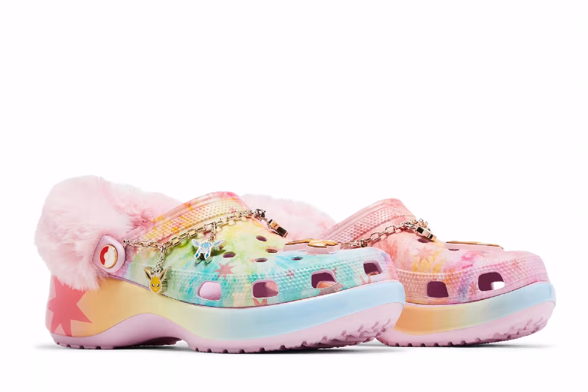 Pokémon x Crocs Women's Classic Platform Clog Eevee, view 9