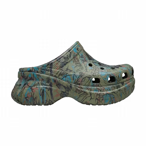 Mowalola x Crocs Wmns Classic Bae Clog 'Forest'