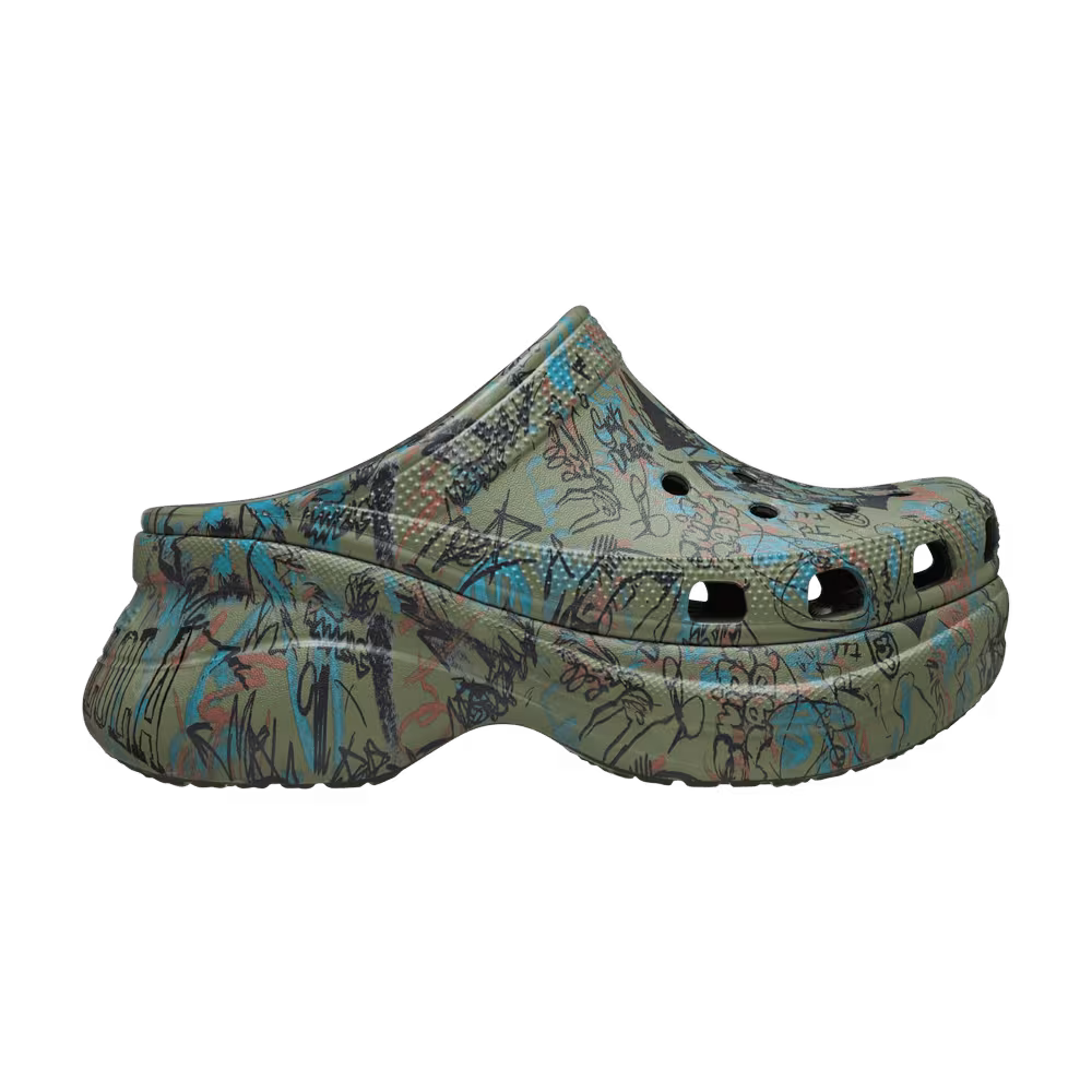Mowalola x Crocs Women's Classic Bae Clog Forest