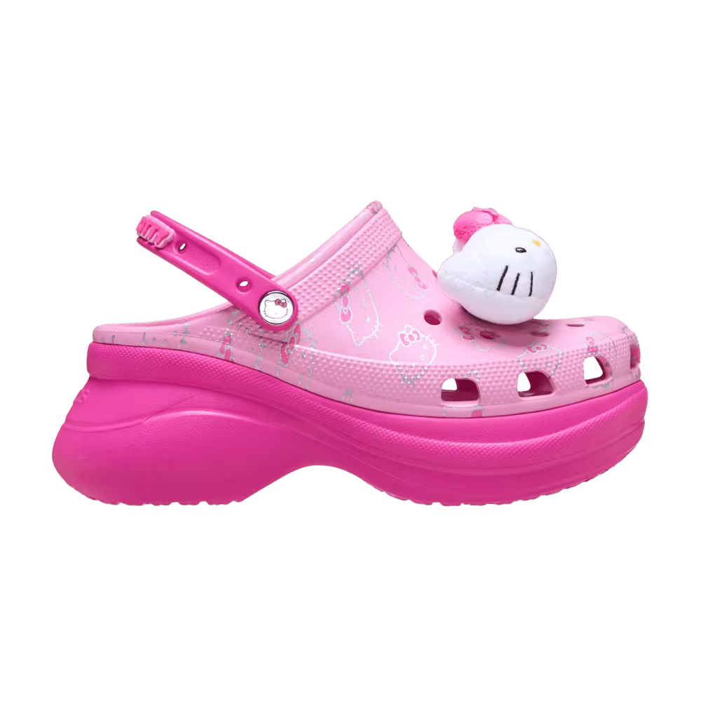 Hello Kitty x Crocs Women's Classic Bae Clog Pink Whiskers