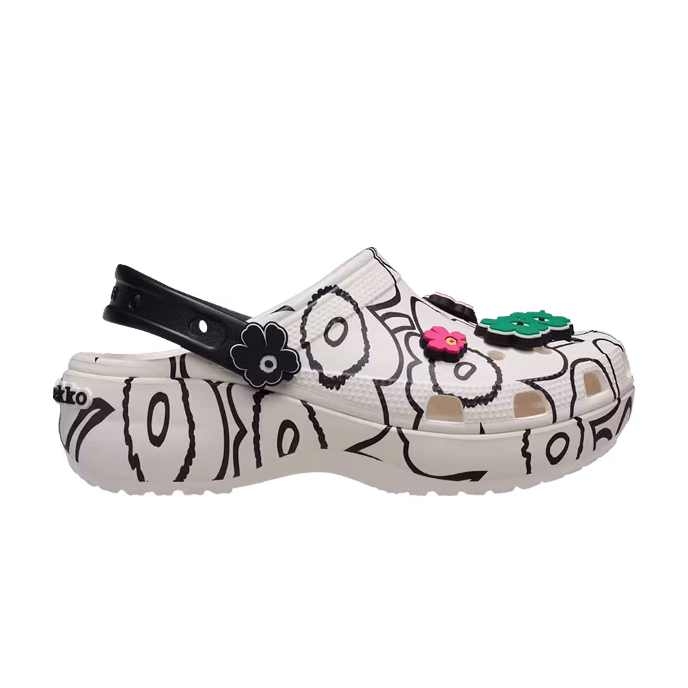 Marimekko x Crocs Women's Classic Platform Clog Unikko Print