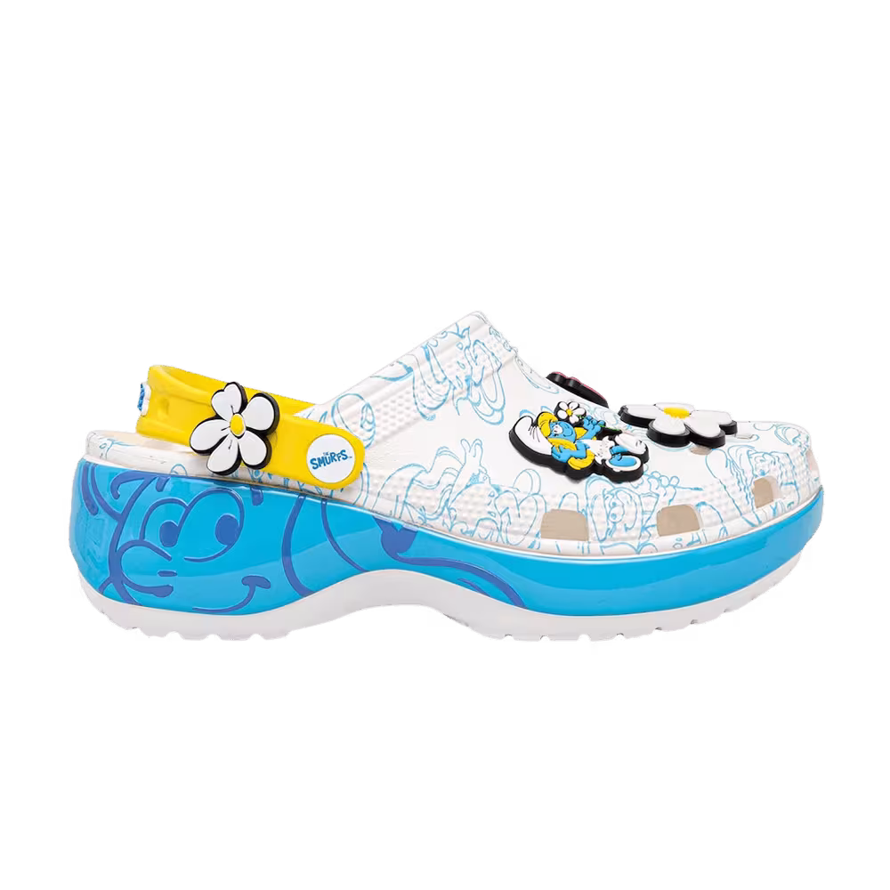 The Smurfs x Crocs Women's Classic Platform Clog Smurfette