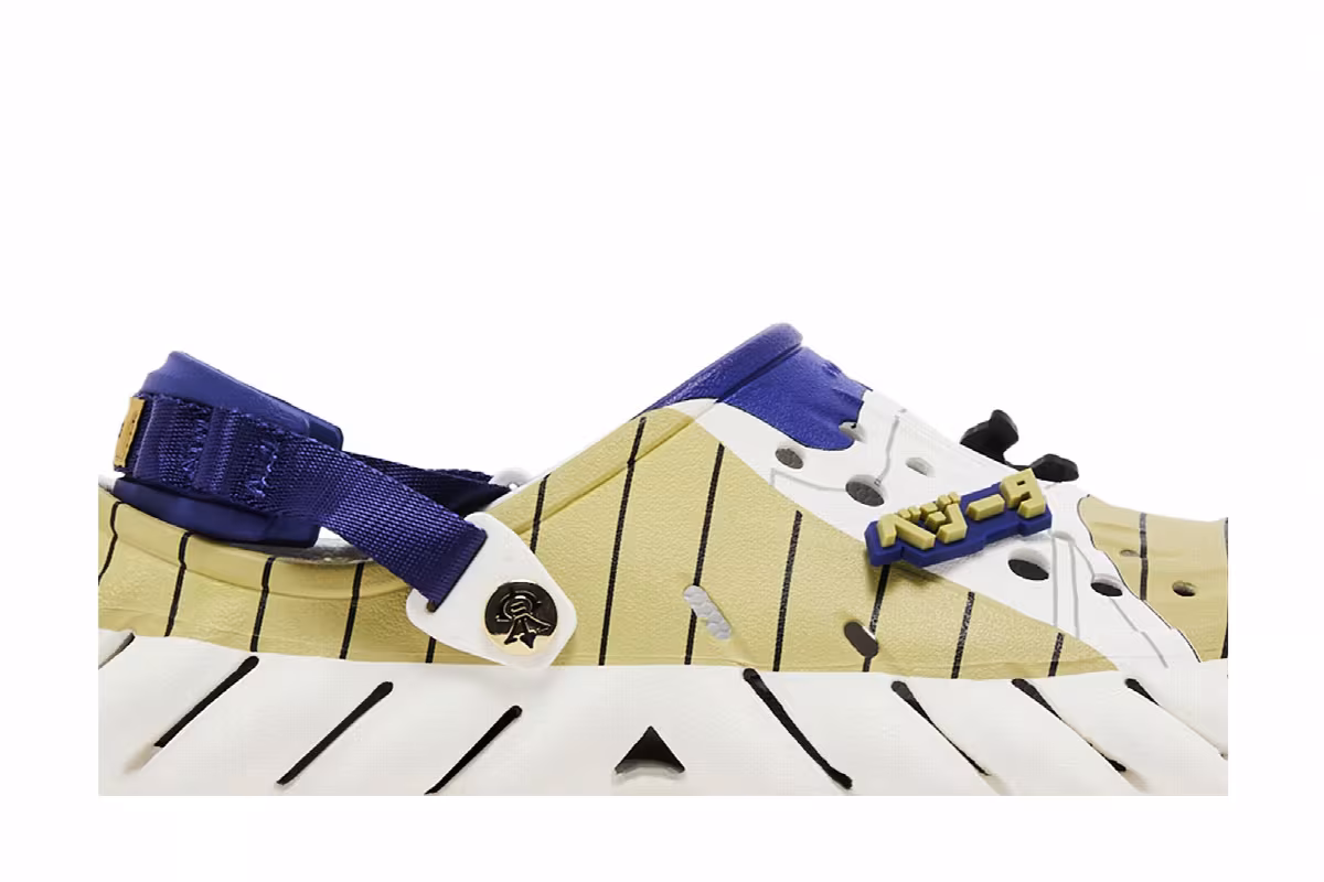 Dragon Ball Z x Crocs Echo Clog Vegeta, view 3