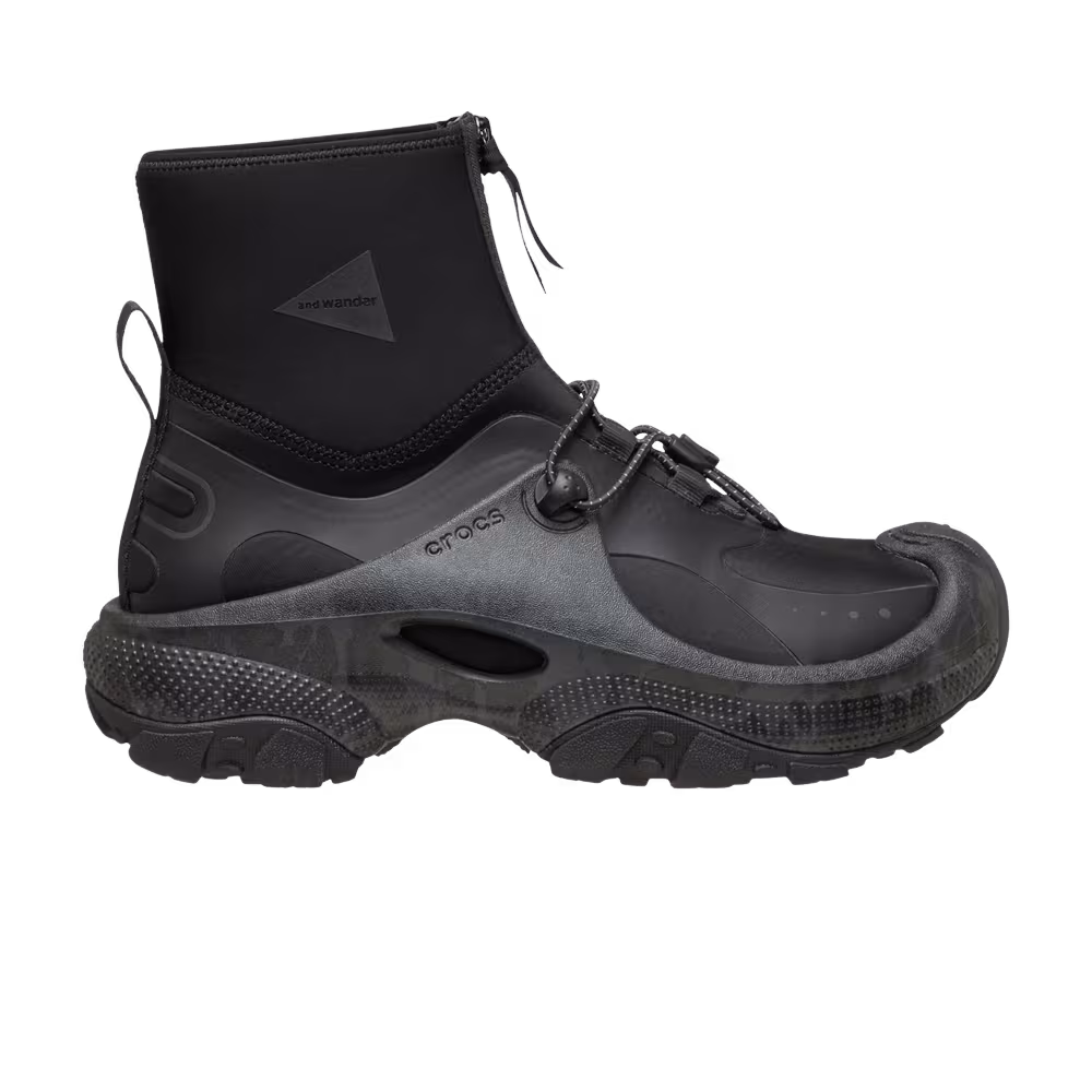 END. x and wander x Crocs Trail Break 2 High Black