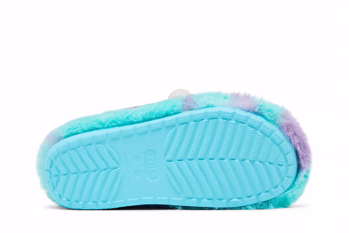 Monsters Inc. x Crocs Classic Cozzzy Sandal Sulley, view 5